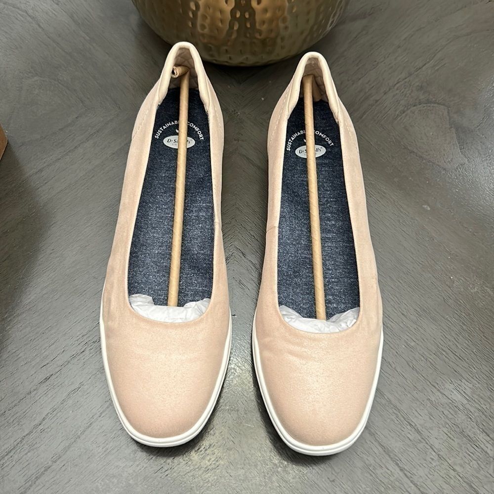 Dr. Scholl's Rise Shine Women's Faux Suede Lightweight Cushioned Ballet Flats - Picture 5 of 10